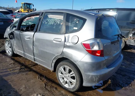 2009 Honda Fit Sport z USA, uszkodzony, nr VIN JHMGE88439S044953